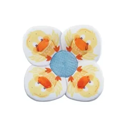 Blooming Bath Bath Accessories & Organization*- Baby Tub Flower Bath Mat Sink Cushion, Duck Yellow