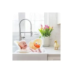 Blooming Bath Bath Accessories & Organization*- Baby Tub Flower Bath Mat Sink Cushion, Duck Yellow