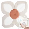 Blooming Bath Gift For Baby|Gifts From $25 To $50*- Lotus Flower Bath Mat Sink Cushion, Clay