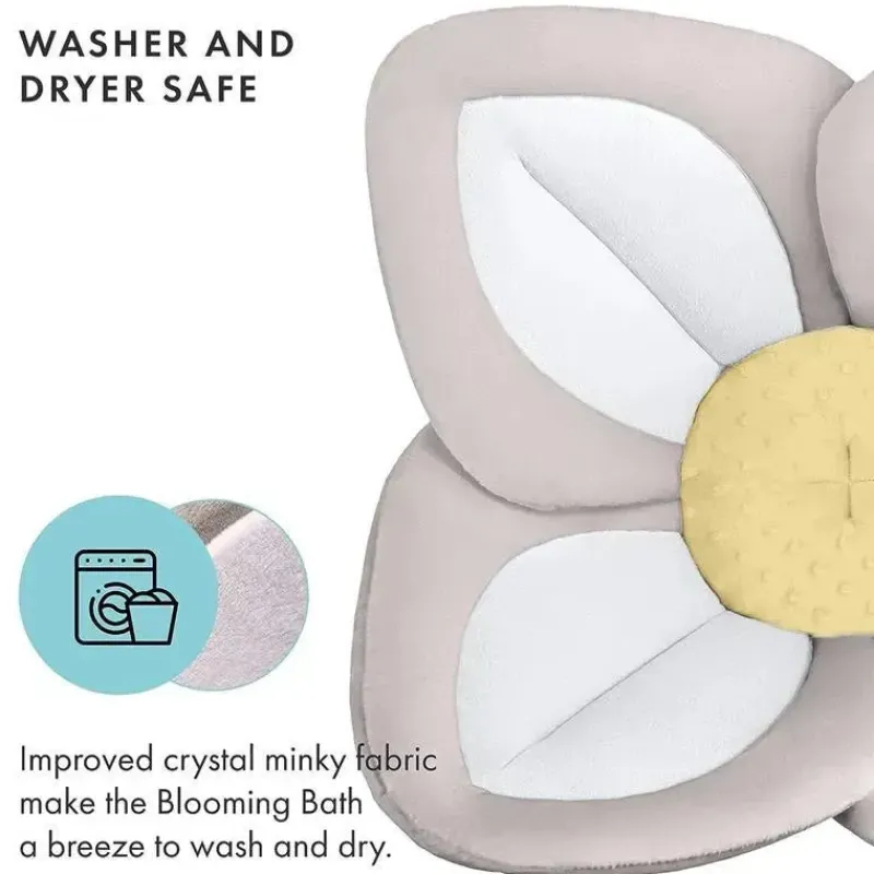 Blooming Bath Gift For Baby|Gifts From $25 To $50*- Lotus Flower Bath Mat Sink Cushion, Clay