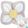 Blooming Bath Bath Accessories & Organization*- Lotus Plush Minky Baby Sink Bathtub Cushion, Grey