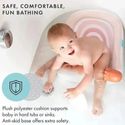 Blooming Bath Bath Accessories & Organization*- Rainbow Baby Sink Bathtub Cushion for Infants