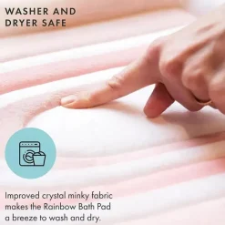 Blooming Bath Bath Accessories & Organization*- Rainbow Baby Sink Bathtub Cushion for Infants