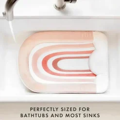 Blooming Bath Bath Accessories & Organization*- Rainbow Baby Sink Bathtub Cushion for Infants