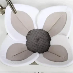 Blooming Bath Bath Tubs & Seats*Lotus - Baby Bath Seafoam, White/Gray