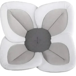 Blooming Bath Bath Tubs & Seats*Lotus - Baby Bath Seafoam, White/Gray