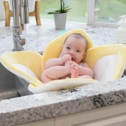 Blooming Bath Bath Tubs & Seats*Lotus - Lotus, Yellow/White/Gray