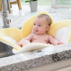 Blooming Bath Bath Tubs & Seats*Lotus - Lotus, Yellow/White/Gray