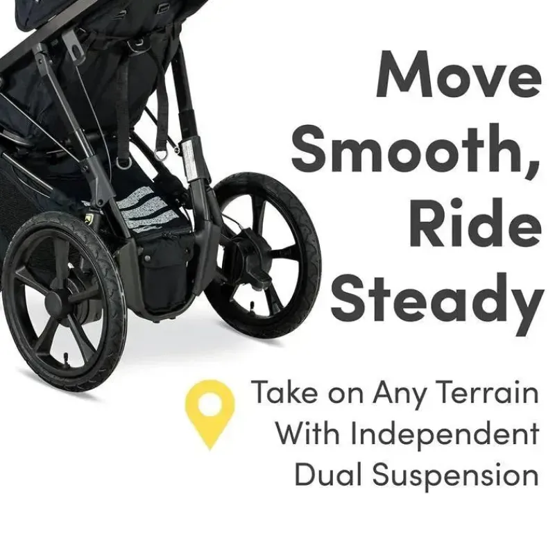 Britax Lightweight Strollers*BOB - Gear Wayfinder Travel System, Infant Car Seat and Stroller Combo