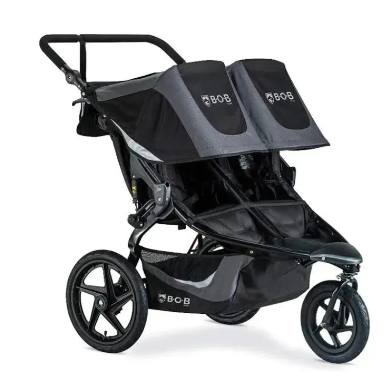 BOB Double Strollers*Jogging Stroller Double In Black