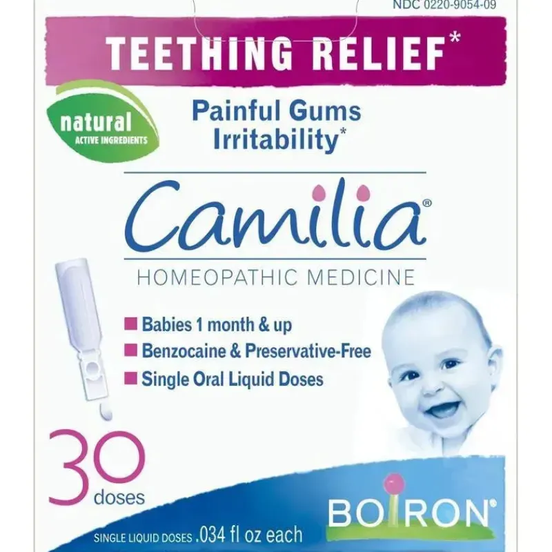 Boiron Pain & Fever Relief*- Camilia Teething Relief 30 Dose