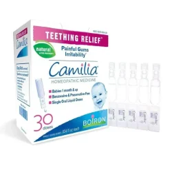 Boiron Pain & Fever Relief*- Camilia Teething Relief 30 Dose
