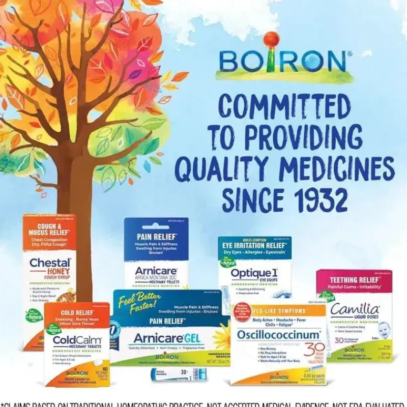 Boiron Pain & Fever Relief*- SleepCalm Kids Liquid Doses Sleep Aid for Deep, Relaxing, Restful Nighttime Sleep, 15 Count