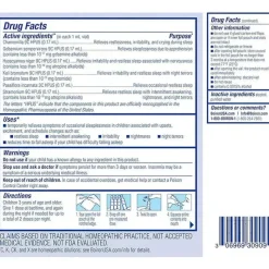 Boiron Pain & Fever Relief*- SleepCalm Kids Liquid Doses Sleep Aid for Deep, Relaxing, Restful Nighttime Sleep, 15 Count