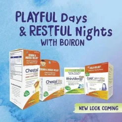 Boiron Pain & Fever Relief*- SleepCalm Kids Liquid Doses Sleep Aid for Deep, Relaxing, Restful Nighttime Sleep, 15 Count