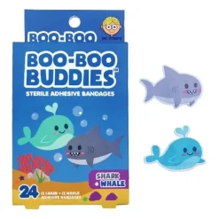 Boo Boo Budies Medicine Dispenser*Boo Boo Buddies - Kids Adhesive Bandages, Shark + Whale