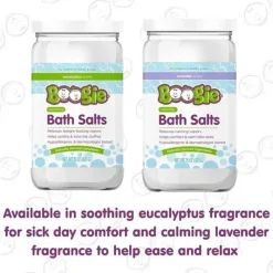 Boogie Wipes Bodywash & Soap*- Bath Salts, Mint Eucalyptus