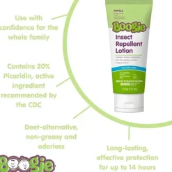 Boogie Wipes Repellent*- Insect Repellent Lotion