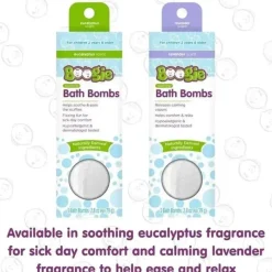 Boogie Wipes Bath Accessories & Organization*- Kids Bath Bombs, 3 Bath Bombs