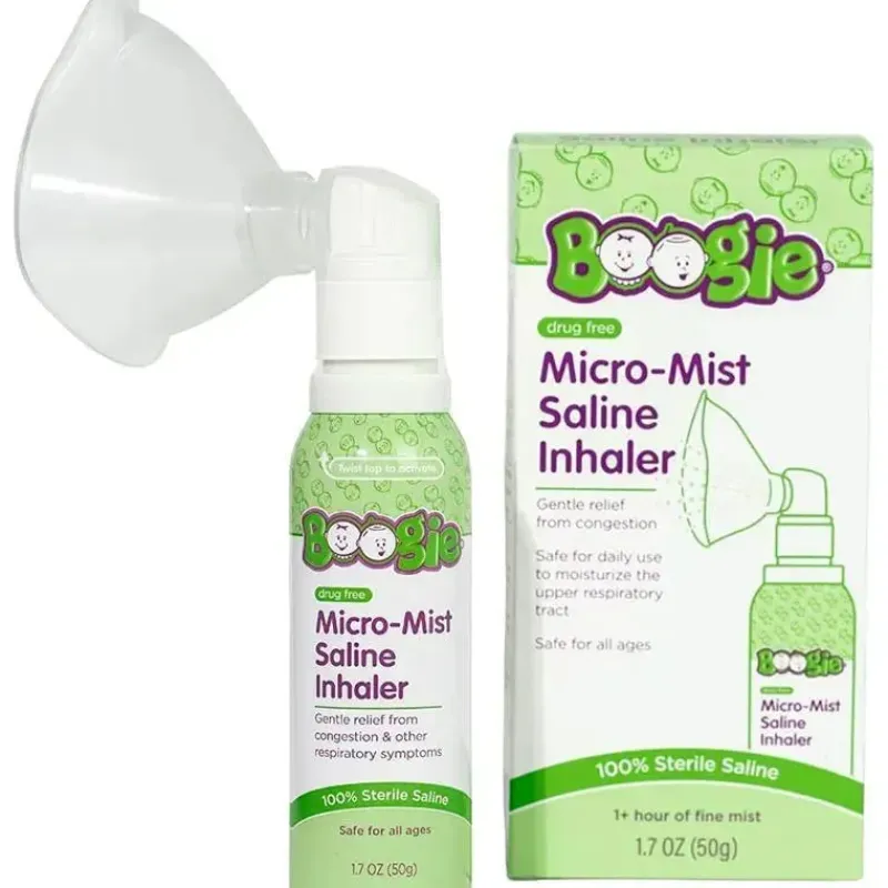 Boogie Wipes Cool Baby Products|Gifts From $25 To $50*- Micro-Mist Saline Inhaler
