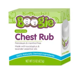 Boogie Wipes Medicine Dispenser|Cough & Cold*- Soothing Chest Rub Jar