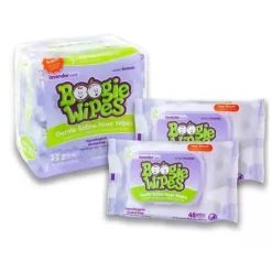 Boogie Wipes Wipes & Warmers*Natural Saline,Aloe & Vitamin E 1pk(90 ct)