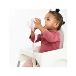 BooginHead Straw, Sippy & Training Cups|Dishes, Utensils & Food Containers*- Silicone Sippigrip Cup & Toy Holders - Dusty Rose