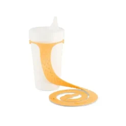 BooginHead Straw, Sippy & Training Cups|Dishes, Utensils & Food Containers*- Silicone Sippigrip Cup & Toy Holders - Creamsicle Orange
