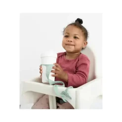 BooginHead Straw, Sippy & Training Cups|Dishes, Utensils & Food Containers*- Silicone Sippigrip Cup & Toy Holders - Green Sage