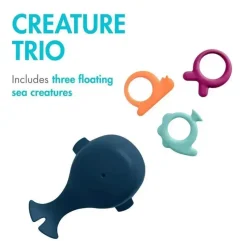 Boon Bath Toys*- CHOMP Hungry Whale Baby Bath Toy