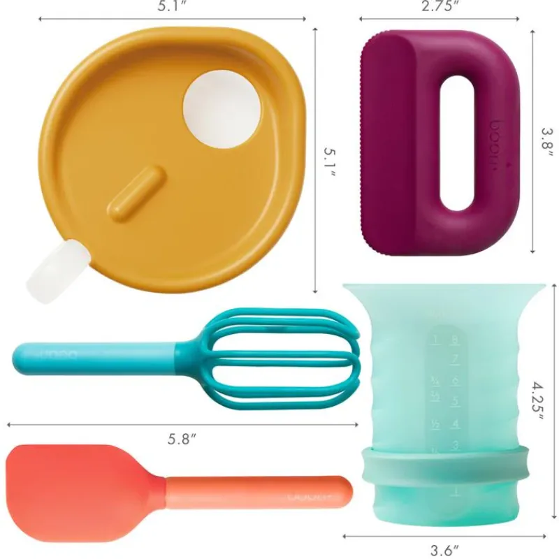 Tomy Montessori Toys*Boon - Intro Toddler Food Prep Set