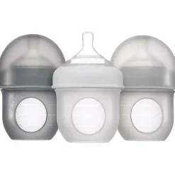Boon Gifts Up To $25|Bottles & Sets*- Nursh 4Oz Bottle 3Pk, Gray Multi