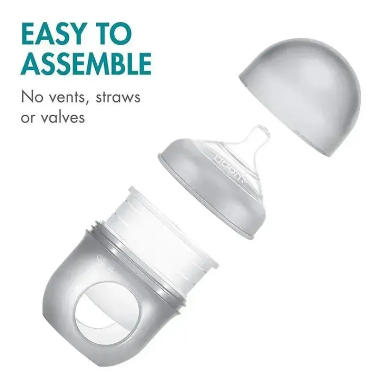 Boon Gifts Up To $25|Bottles & Sets*- Nursh 4Oz Bottle 3Pk, Gray Multi