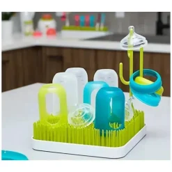Boon Cool Baby Products|Gifts Up To $25*Grass Countertop Drying Rack for Baby Bottles and Pacifiers, Green
