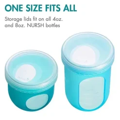 Boon Breast Pump Accessories*Nursh - Milk Storage Lids 3Pk