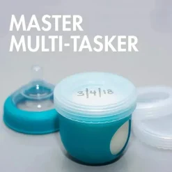Boon Breast Pump Accessories*Nursh - Milk Storage Lids 3Pk