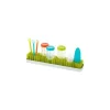 Boon Cleaning|Drying Racks & Cleaning Brushes*Patch Countertop Drying Rack-Green/White