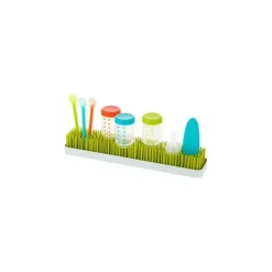 Boon Cleaning|Drying Racks & Cleaning Brushes*Patch Countertop Drying Rack-Green/White
