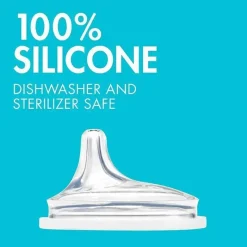 Boon Utensils & Accessories|Dishes, Utensils & Food Containers*3-Piece Nursh Transitional Sippy Lid, Clear