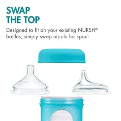 Boon Utensils & Accessories|Dishes, Utensils & Food Containers*3-Piece Nursh Transitional Sippy Lid, Clear