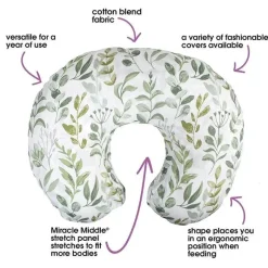 Boppy Nursing Pillows*- Green Foliage Original Slipcovered Pillows