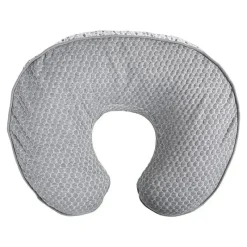 Boppy Nursing Pillows*- Luxe Slipcovered Pillows Gray Brushstroke Pennydot