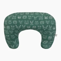 Boppy Nursing Pillows*- New Basic Nursing Pillow, Green Forest Animal Sketch