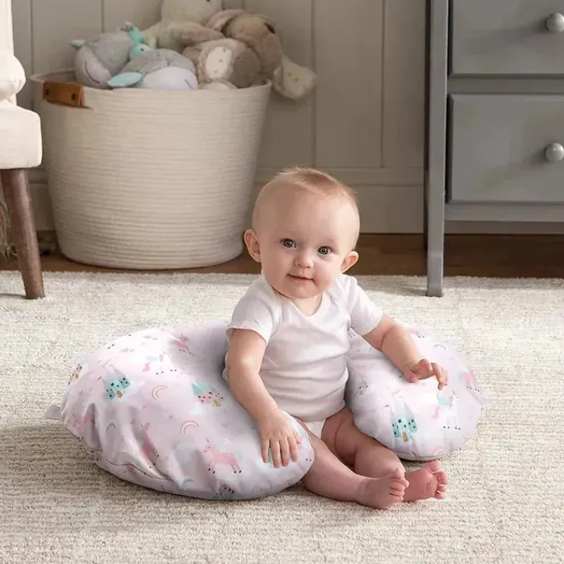 Boppy Nursing Covers, Scarves, & Wedges*- Nursing Pillow Cover, Pink Unicorns