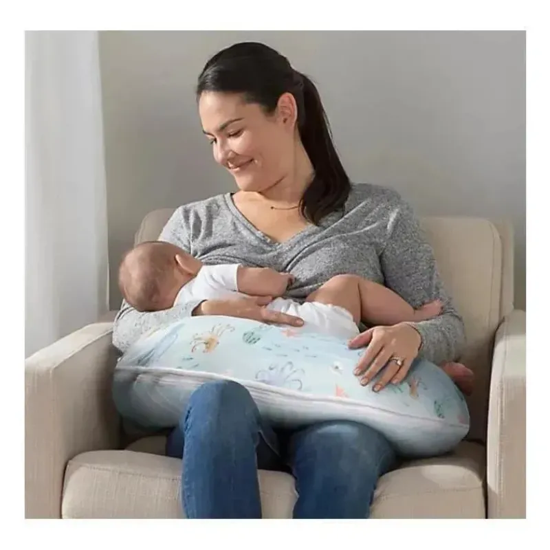 Boppy Nursing Covers, Scarves, & Wedges*- Nursing Pillow Cover, Blue Ocean