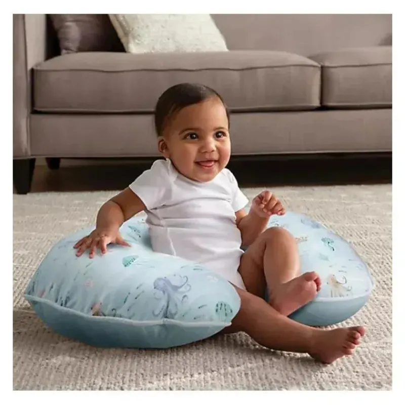 Boppy Nursing Covers, Scarves, & Wedges*- Nursing Pillow Cover, Blue Ocean