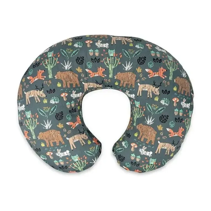 Boppy Gift For Mom|Nursing Pillows*- Nursing Pillow, Green Forest Animals