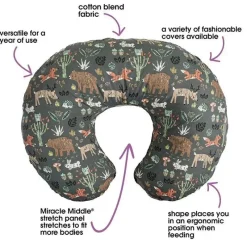 Boppy Gift For Mom|Nursing Pillows*- Nursing Pillow, Green Forest Animals