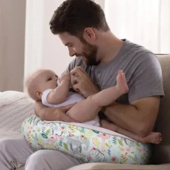 Boppy Nursing Pillows*- Nursing Pillow Luxe Support , Pink Sweet Safari