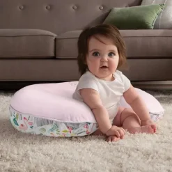 Boppy Nursing Pillows*- Nursing Pillow Luxe Support , Pink Sweet Safari